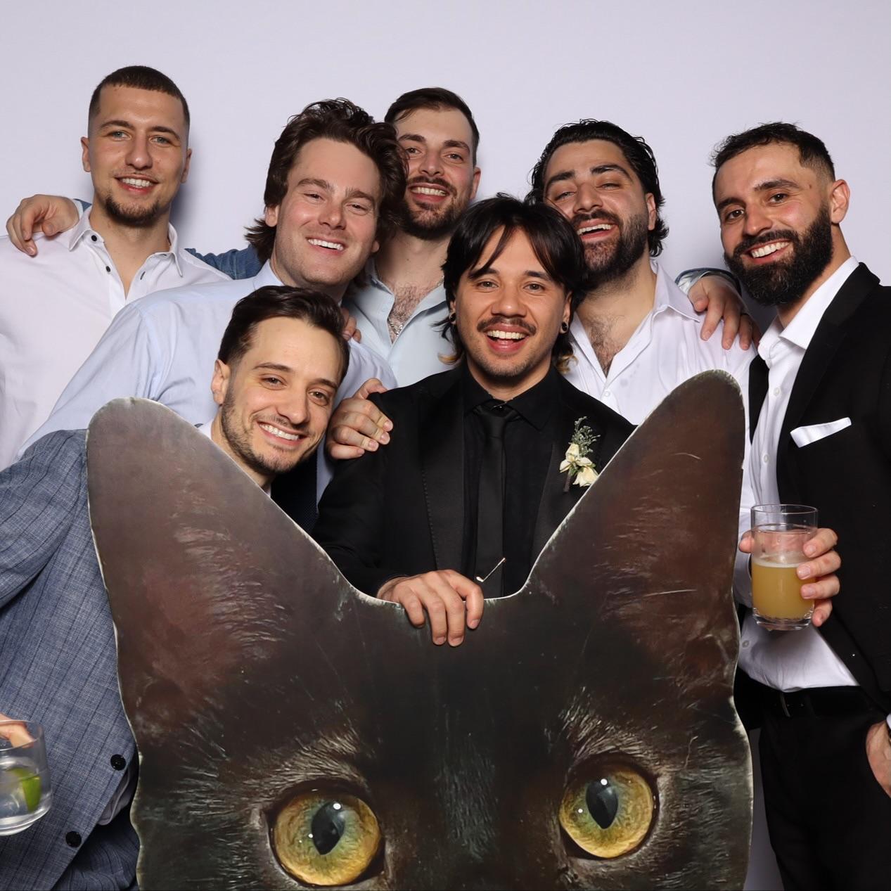 When the cat can’t make the wedding but the cutout can 🐈 Celebrating Vanessa & Justin! 🥂

@tapestryhall @a1photobooth.ca #a1photobooth #photoboothwedding #weddingphotobooth #wedding #weddingseason #photoboothvaughan #photoboothtoronto #photoboothgta #photoboothrental #photoboothrentals #luxury #luxuryphotobooth #premium #premiumphotobooth