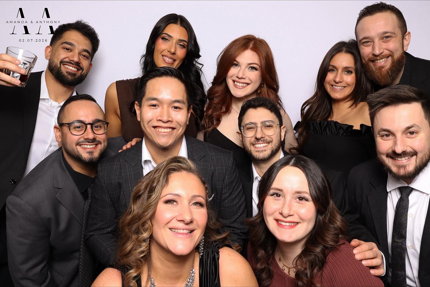 When the group chat finally gets together! 😎 Celebrating Amanda & Anthony! ✨

@a1photobooth.ca @venueventspace #a1photobooth #photoboothwedding #premiumphotobooth #photoboothvaughan #weddingphotobooth