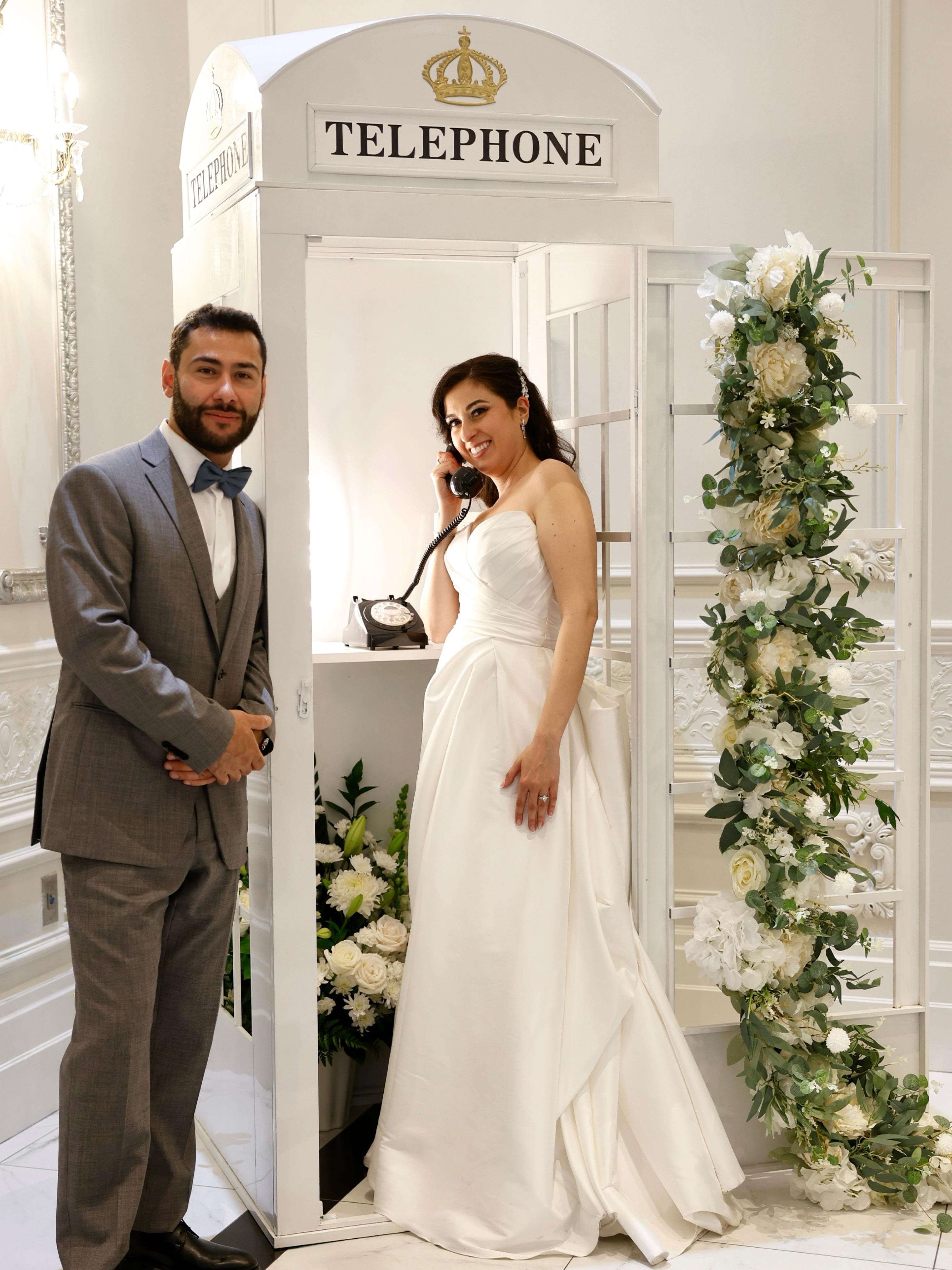 Introducing Our Newest Product: The Telephone Booth! 📞

Add a touch of elegance, charm, and timeless style to your wedding day with our beautiful Telephone Booth! Designed to complement virtually any wedding theme from classic and romantic to modern and luxurious this stunning piece doubles as both a statement décor item and an unforgettable guest experience! 

Instead of traditional written messages, your family and friends can pick up the phone and leave heartfelt voice messages filled with love, laughter, marriage advice, and well wishes. These authentic recordings become cherished memories that you can listen back to for years to come, allowing you to relive the emotions and excitement of your special day whenever you want.

Contact our sales team today for more information about our Telephone Booth! ✨

📞 Direct: 647-529-9454
📧 Email: info@a1photobooth.ca
🌎 Web: a1photobooth.ca

@a1photobooth.ca @venetianbanquetcentre #a1photobooth #audioguestbook #telephonebooth #weddinginspiration #weddingdecor